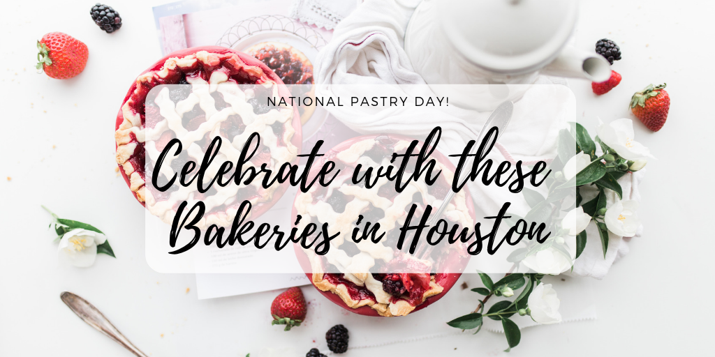 Did you know that this Sunday, December 9th, is National Pastry Day. If you are looking for anything from a blueberry scone, to a cherry danish, or even a buttery croissant, there is a pastry for everyone at the amazing bakeries here in Houston.